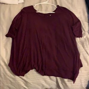 Maroon soft and sexy shirt